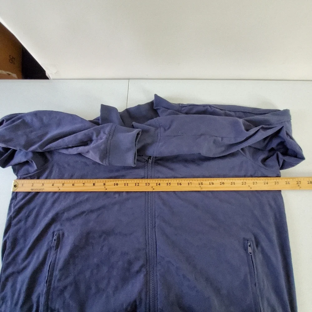 Athleta Plus‎ Size Brooklyn Textured Bomber Jacket 1X Front Zip Stretch Pockets
